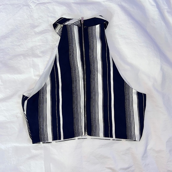 Stripes Crop Top - Picture 2 of 2